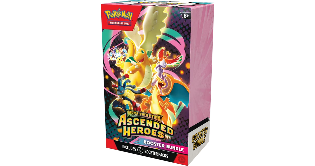 Pokemon Trading Card Game: Ascended Heroes Booster Bundle